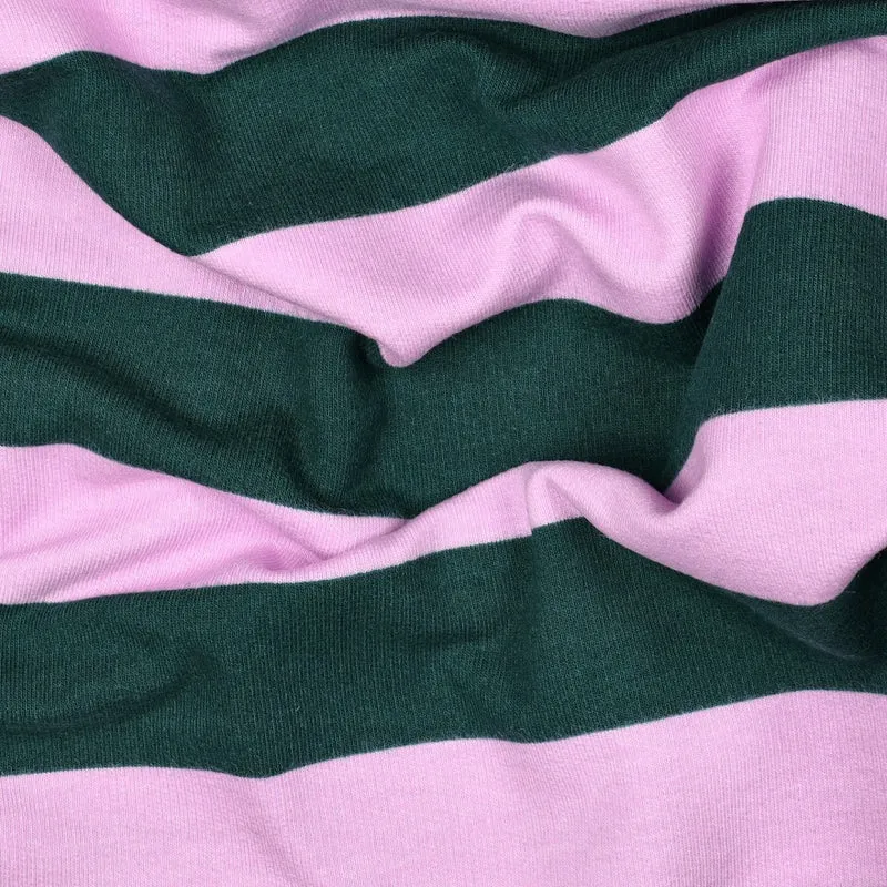 French Terry angeraut Bold Stripes by Poppy