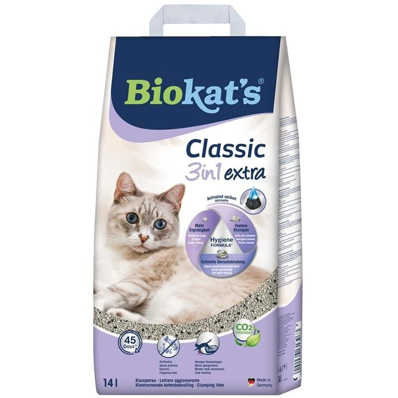 Biokats Classic 3in1 extra Katzenstreu