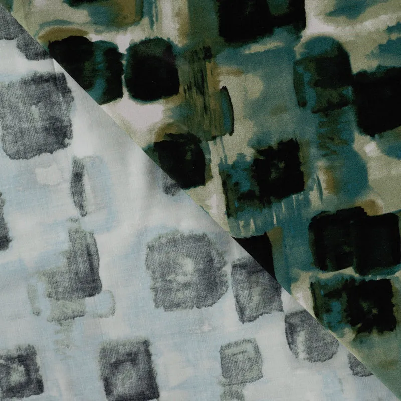 Viskose Twill Shadow Squares