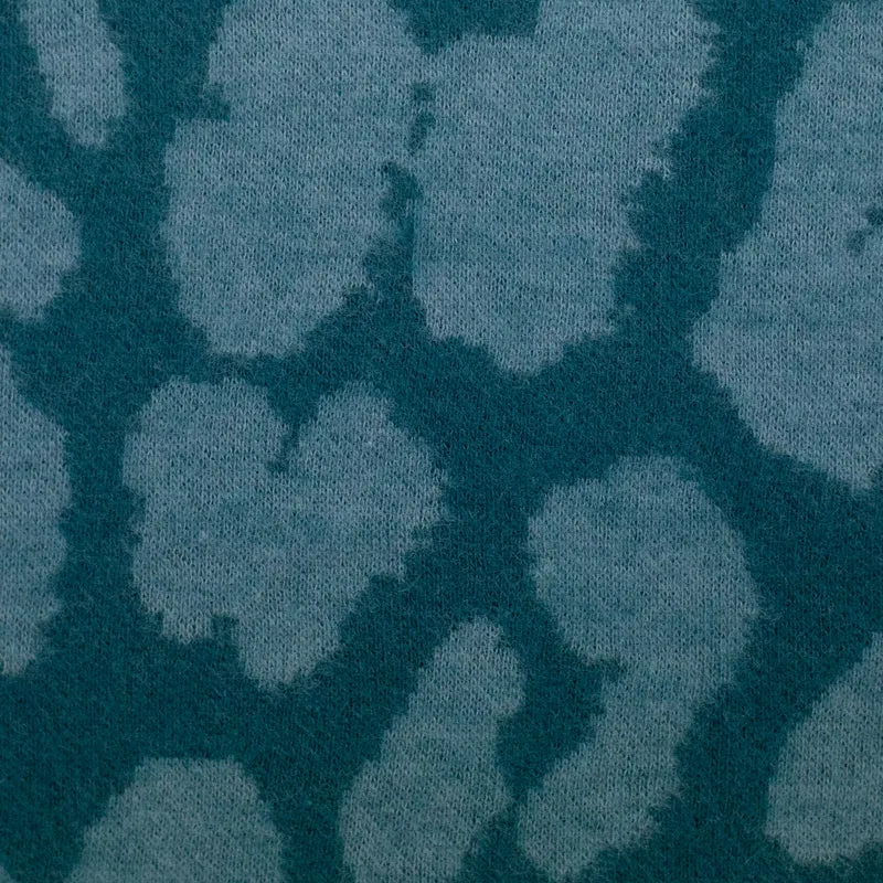 Baumwoll Jacquard Jersey Emily Animal Flecken