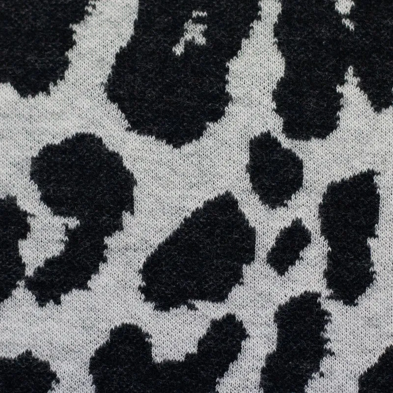 Baumwoll Jacquard Jersey Emily Animal Flecken