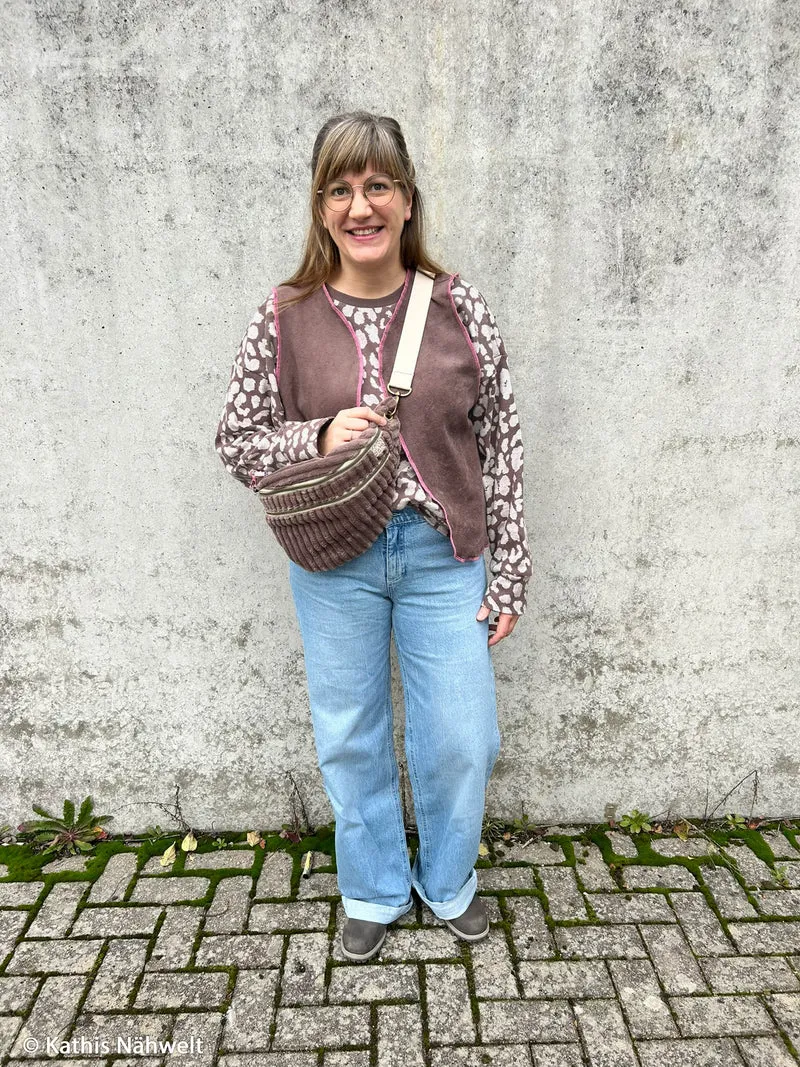Baumwoll Jacquard Jersey Emily Animal Flecken