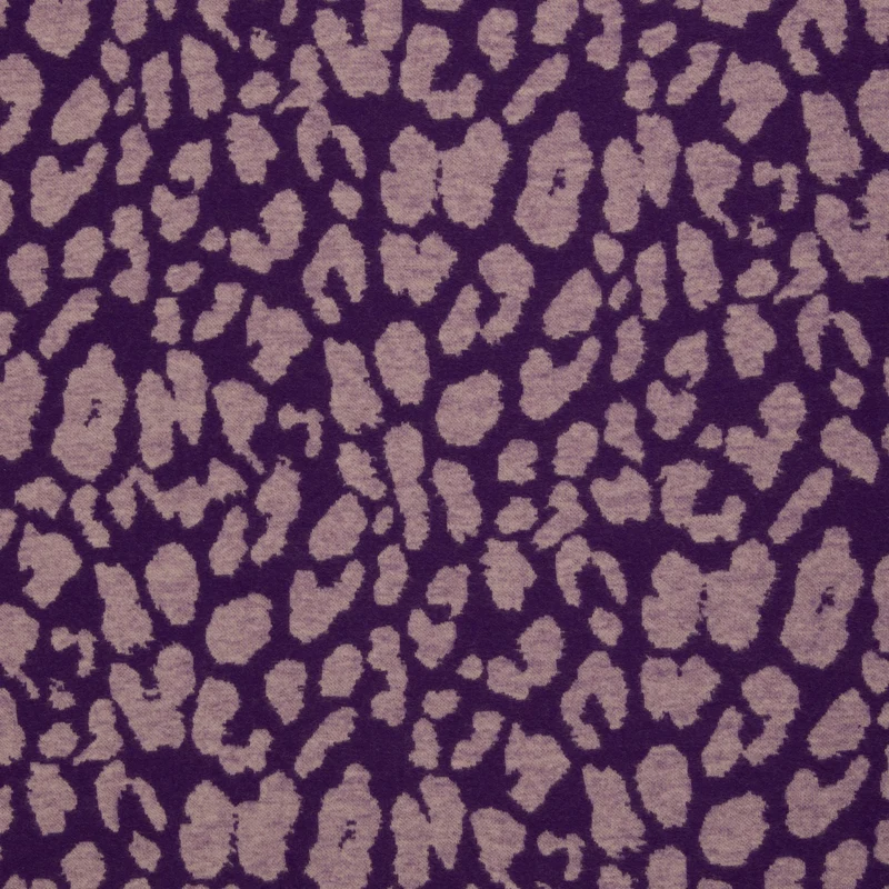 Baumwoll Jacquard Jersey Emily Animal Flecken