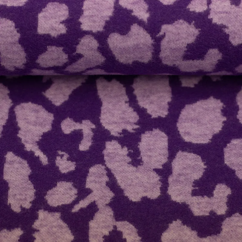 Baumwoll Jacquard Jersey Emily Animal Flecken