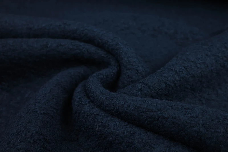Woll Boucle Dark Blue