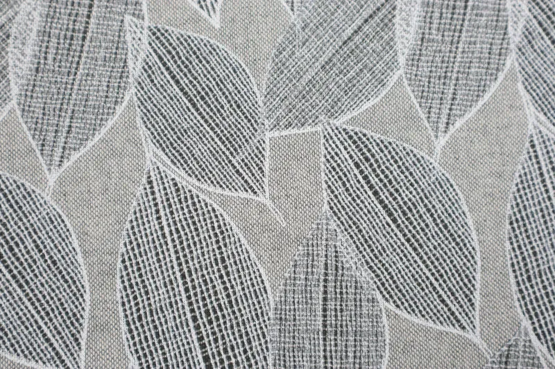 Dekostoff Striped Leaves