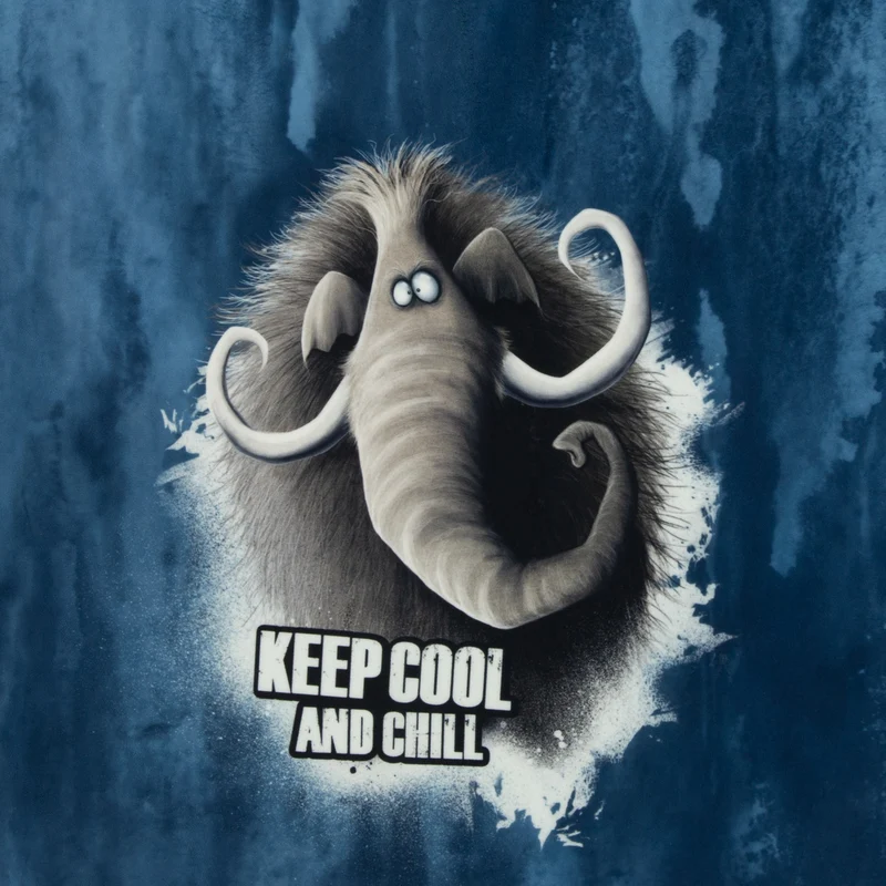 Kissen Panel Velvet On The Rocks - Mammoth by Thorsten Berger