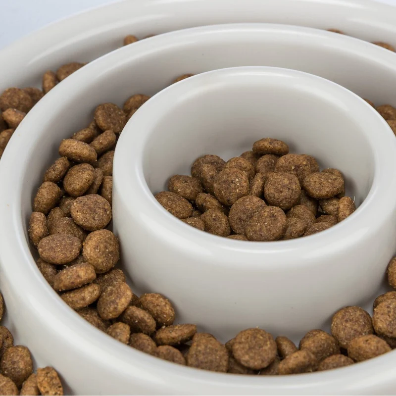 Slow Feeding Kunststoffnapf für Hunde