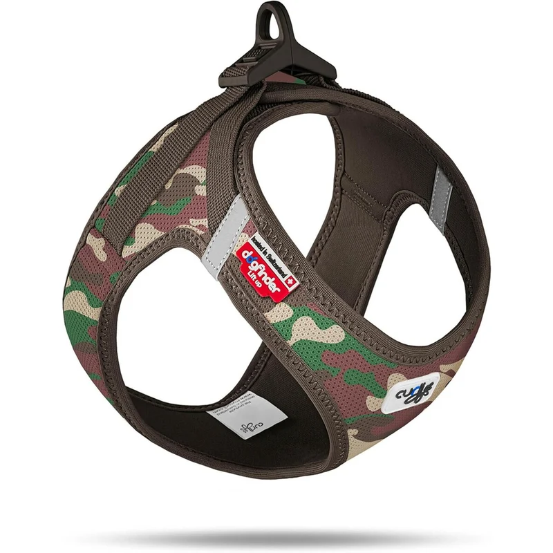 Curli Clasp Vest Hundegeschirr Air-Mesh – ultraleicht, Einhands-Schnalle, reflektierend, 12 Farben