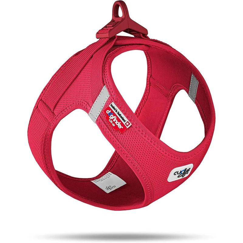Curli Clasp Vest Hundegeschirr Air-Mesh – ultraleicht, Einhands-Schnalle, reflektierend, 12 Farben