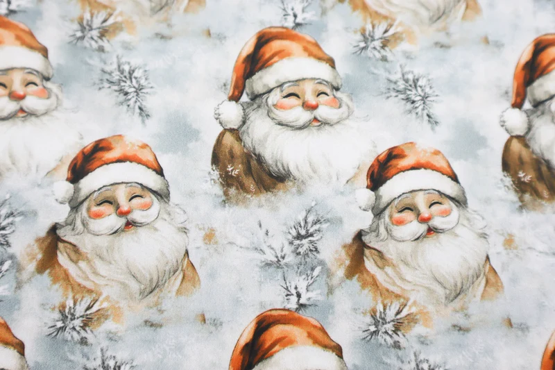 Baumwoll Popeline Cozy Christmas