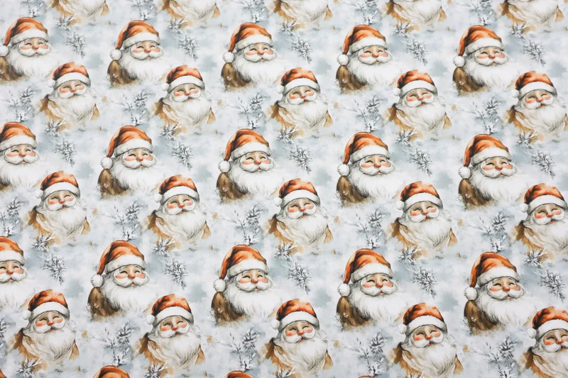 Baumwoll Popeline Cozy Christmas