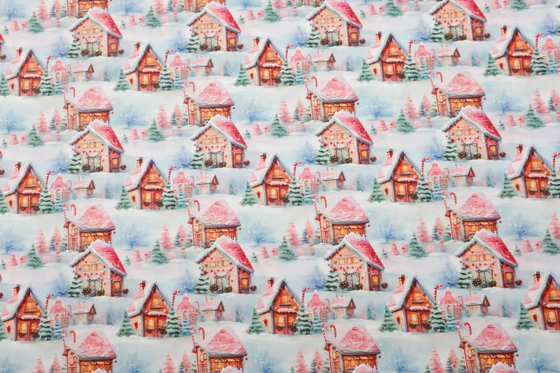 Baumwoll Popeline Lovely Christmas