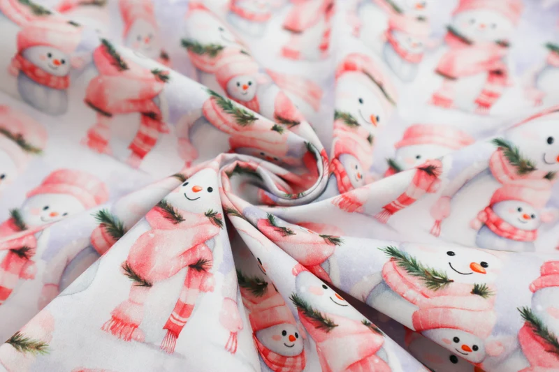 Baumwoll Popeline Lovely Christmas