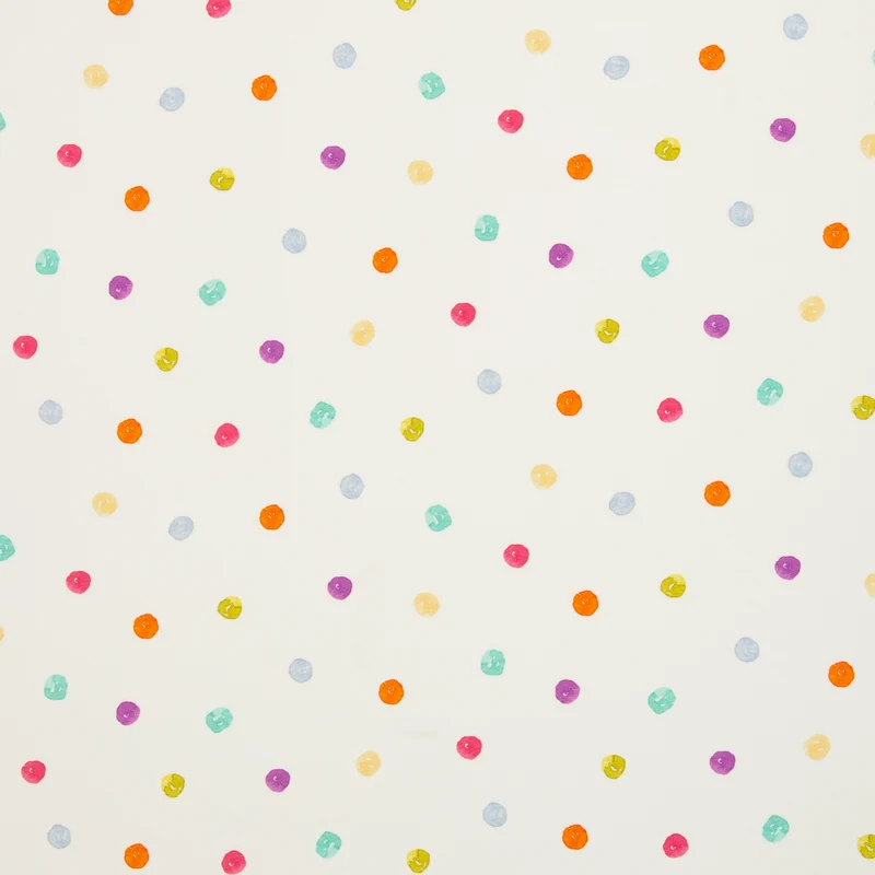 Baumwolljersey Flowerpop Dots by Hip Som Hap
