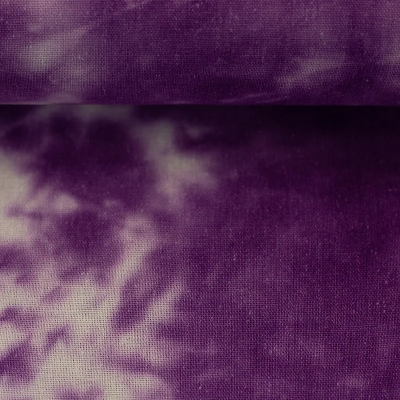 Viskose Leinen Batik