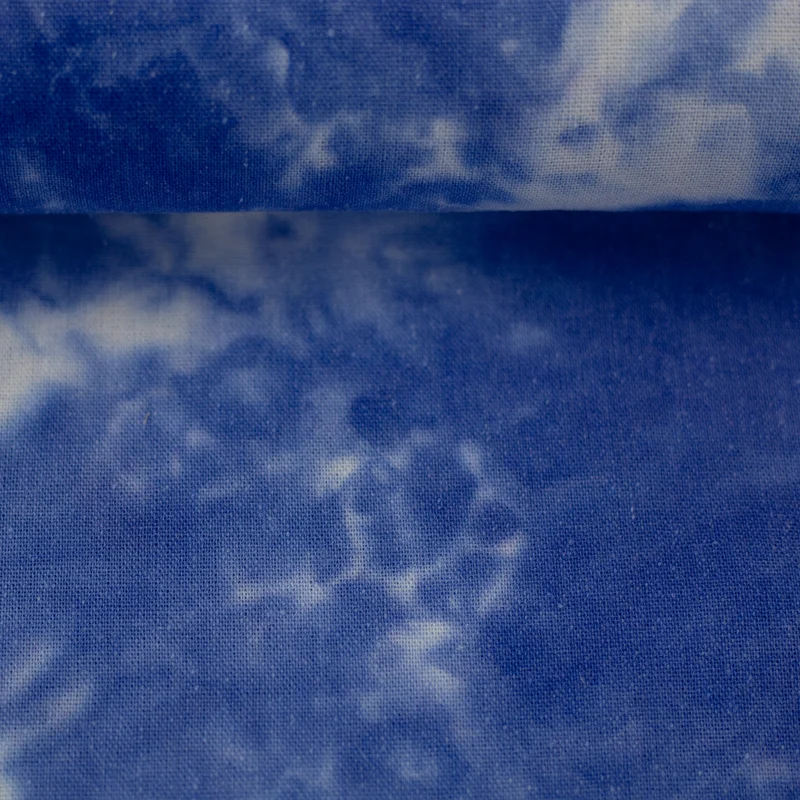 Viskose Leinen Batik