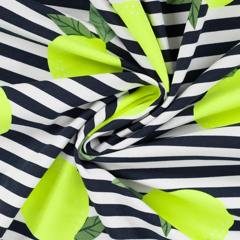 French Terry Neon Fruits