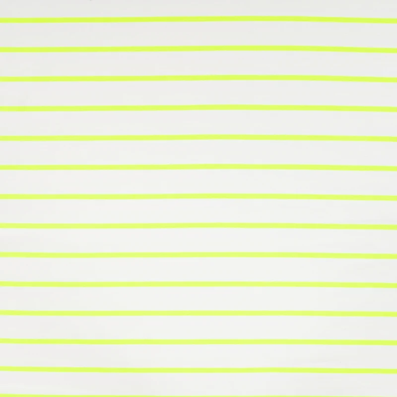 French Terry Light Neon Stripes