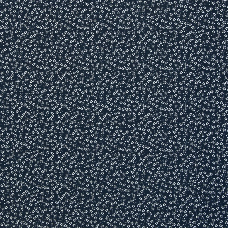Baumwollstoff Dark Floral Romance