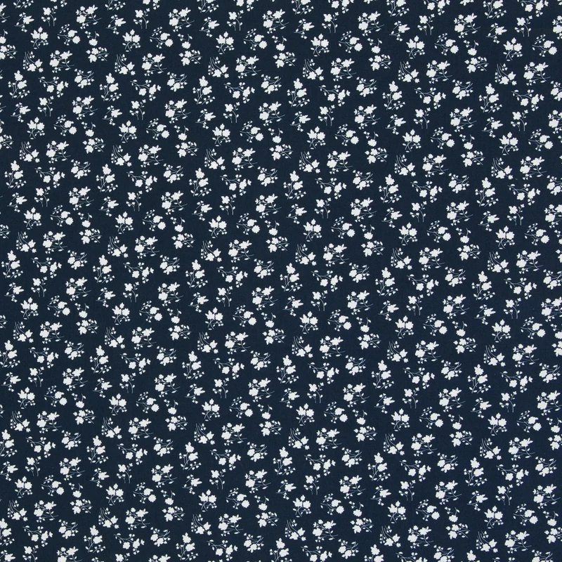 Baumwollstoff Dark Floral Romance