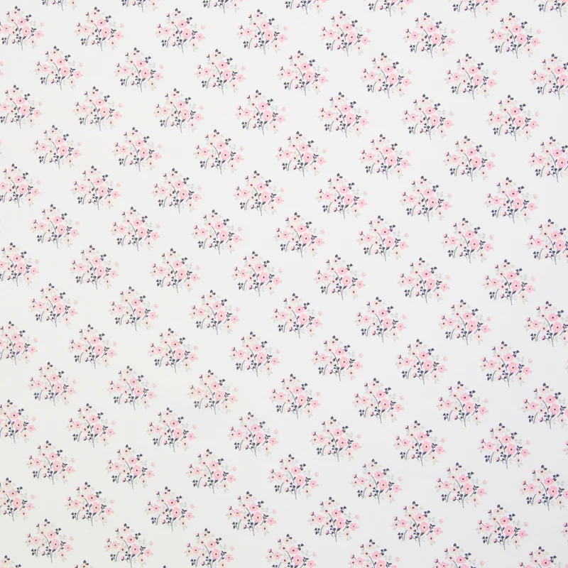 Baumwollstoff Light Floral Romance