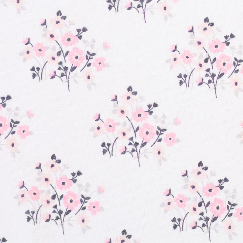 Baumwollstoff Light Floral Romance