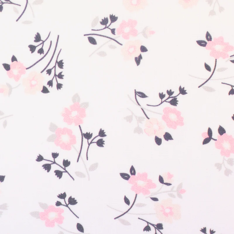 Baumwollstoff Light Floral Romance