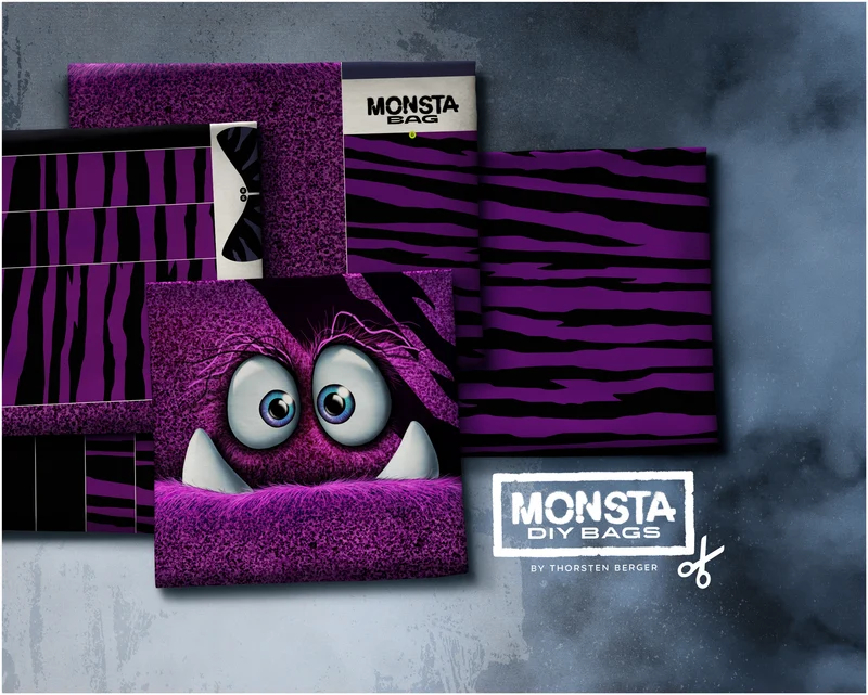 Monsta Bags by Thorsten Berger lila