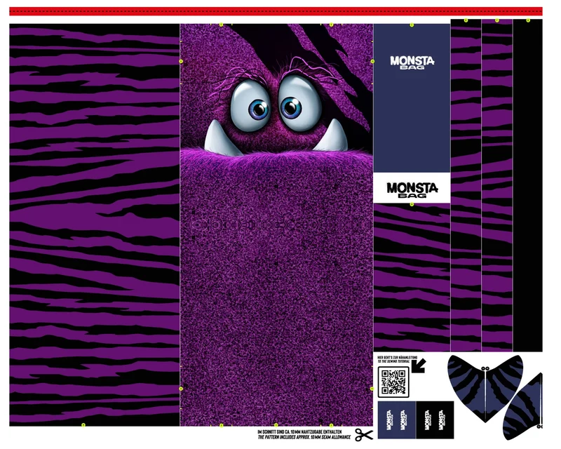 Monsta Bags by Thorsten Berger lila