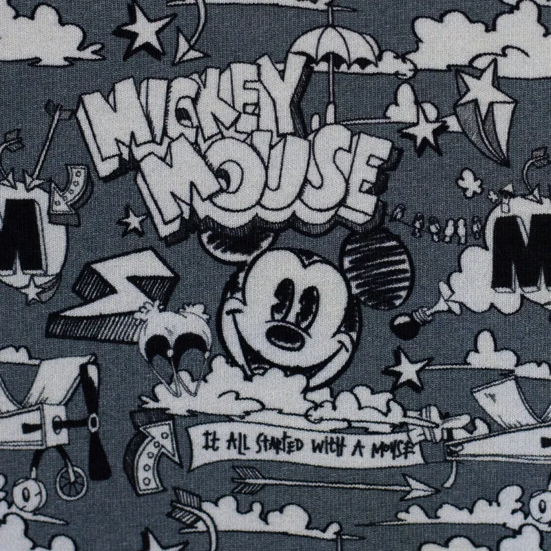 Lizenz Baumwolljersey Disney Mickey Mouse Classic