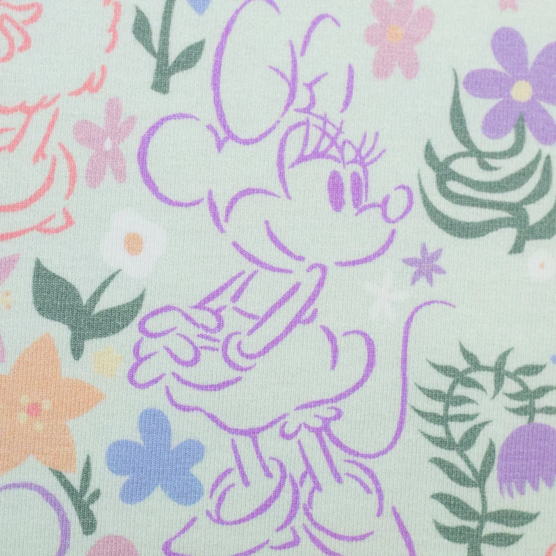 Lizenz Baumwolljersey Disney Minnie & Daisy