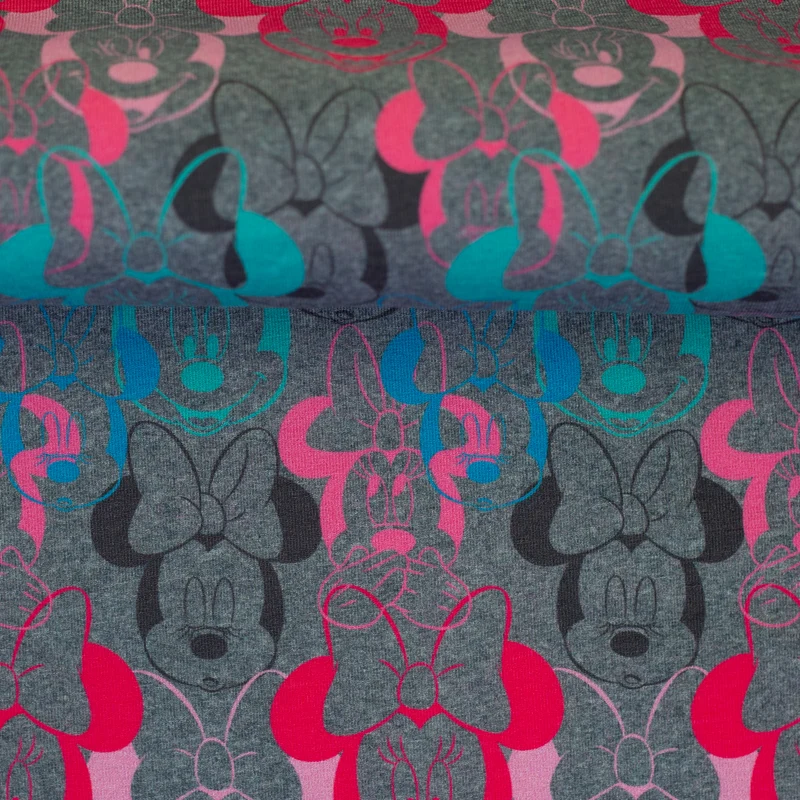 Lizenz Baumwolljersey Disney Minnie Mouse