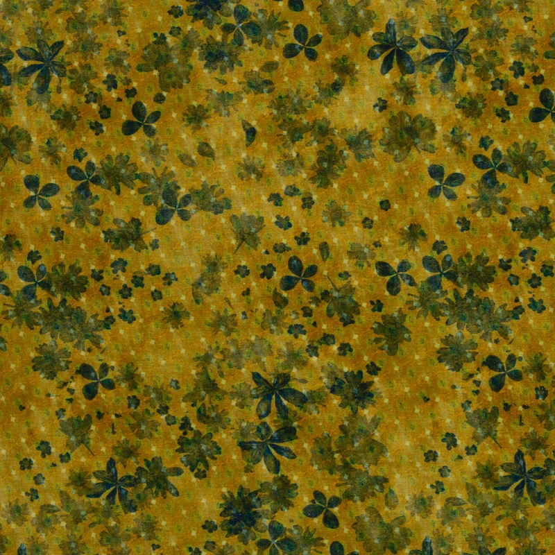 Baumwoll Leinen Ira kleine Blüten
