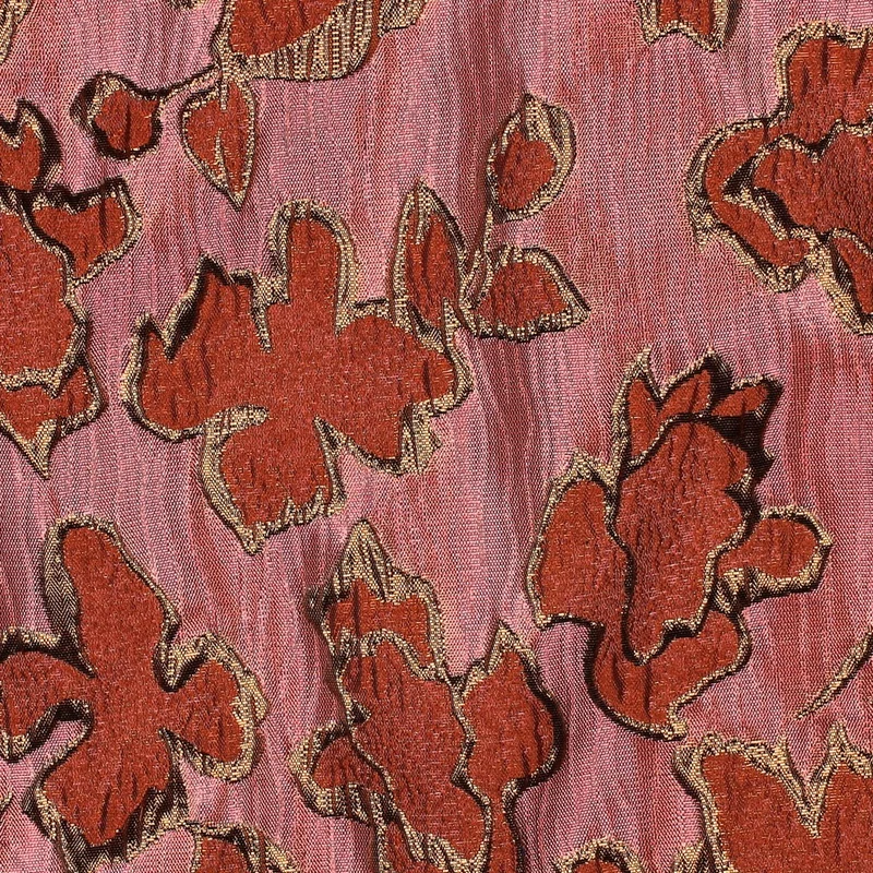Jacquard Flowers Pink by Poppy
