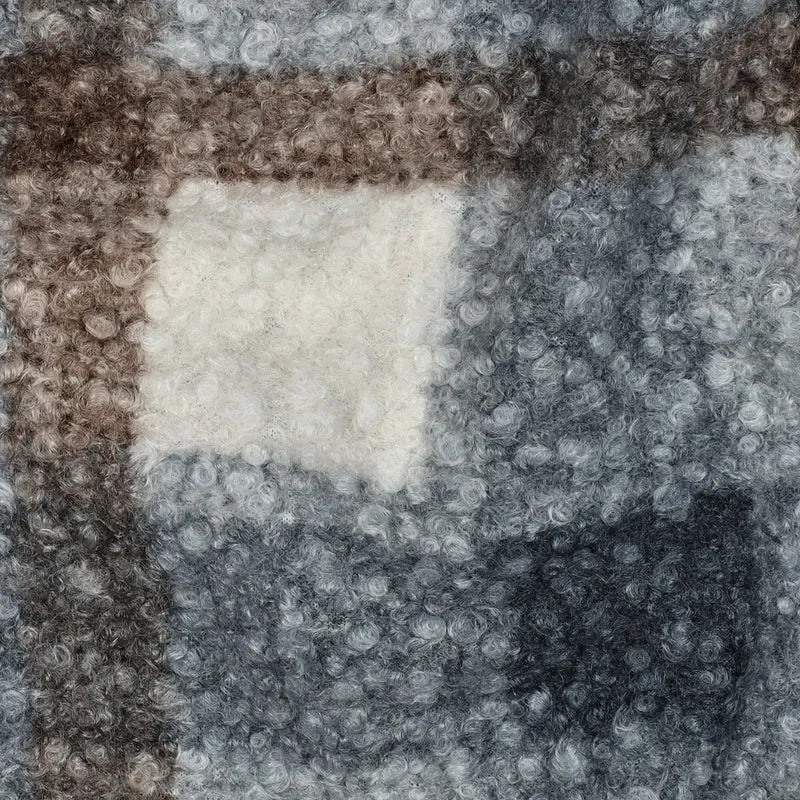 Bouclé Checks Blue by Poppy