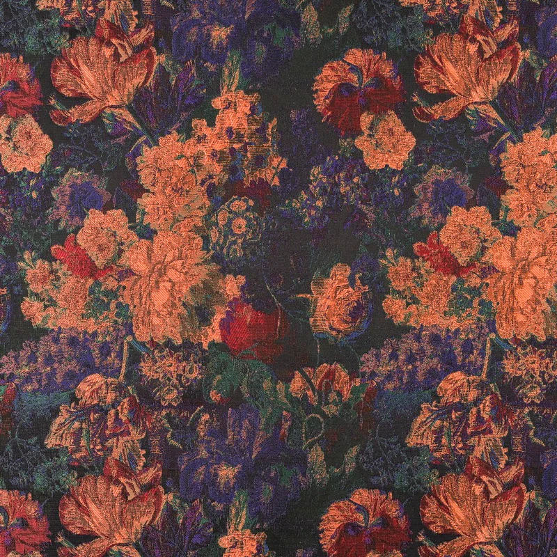 Jacquard Flowers Multicolour by Poppy