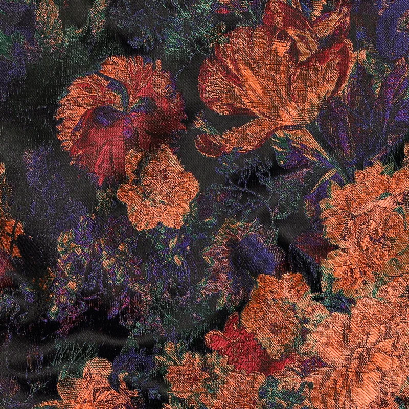 Jacquard Flowers Multicolour by Poppy