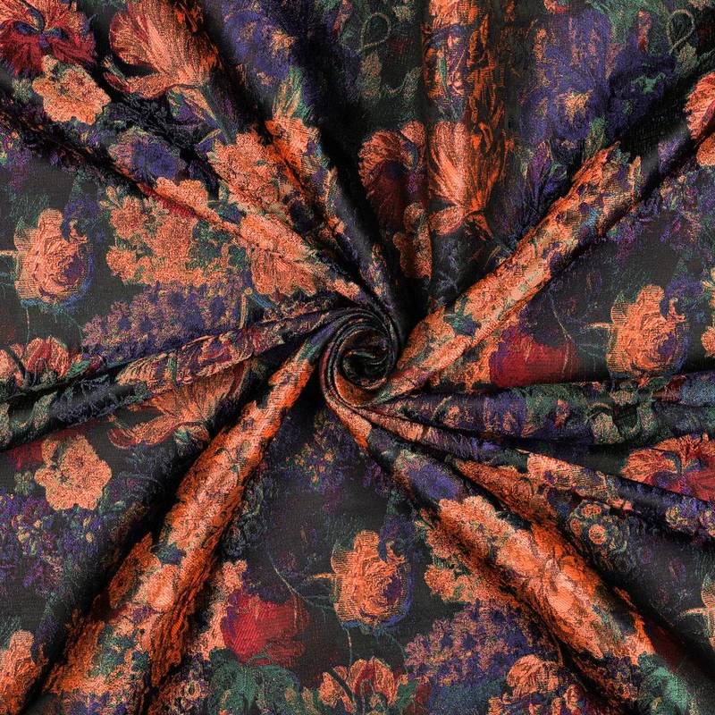 Jacquard Flowers Multicolour by Poppy