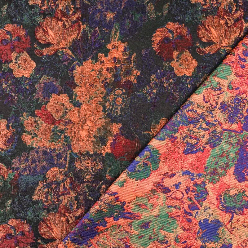 Jacquard Flowers Multicolour by Poppy
