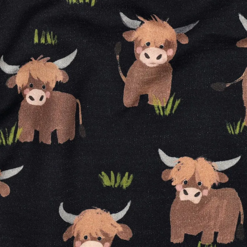 Sweatshirtstoff Digital Cows by Poppy