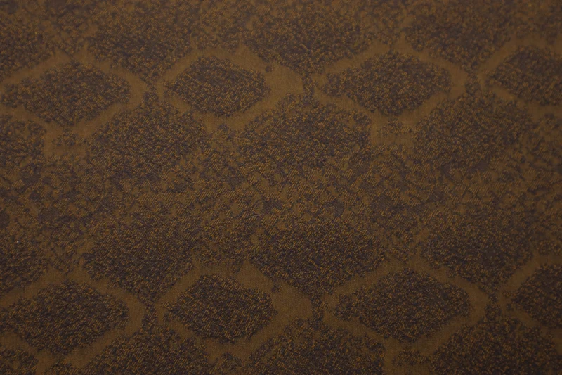 Baumwoll Stretch Jacquard Schlangenoptik