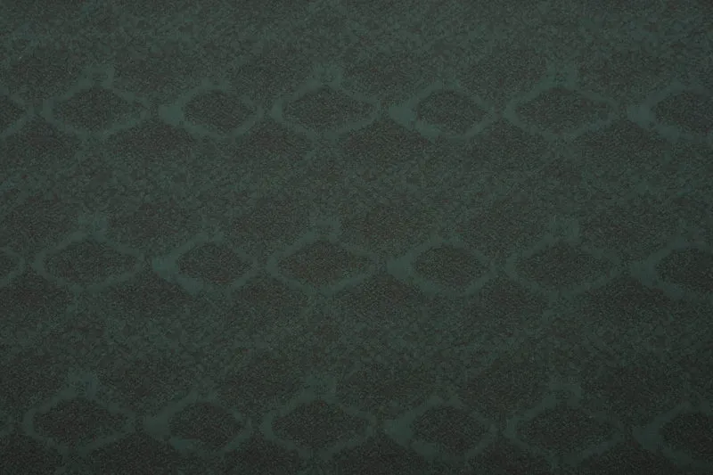 Baumwoll Stretch Jacquard Schlangenoptik