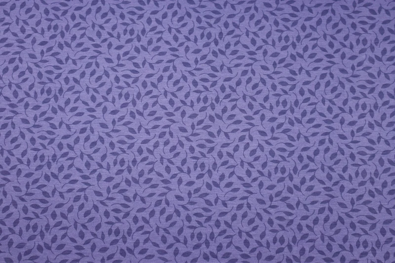 Baumwolljersey Lilac Leaves