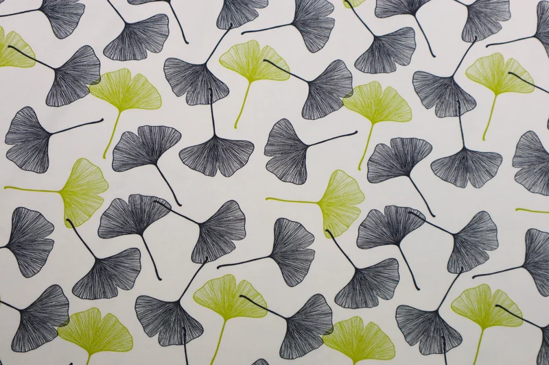 Baumwolljersey Ginkgo Dream