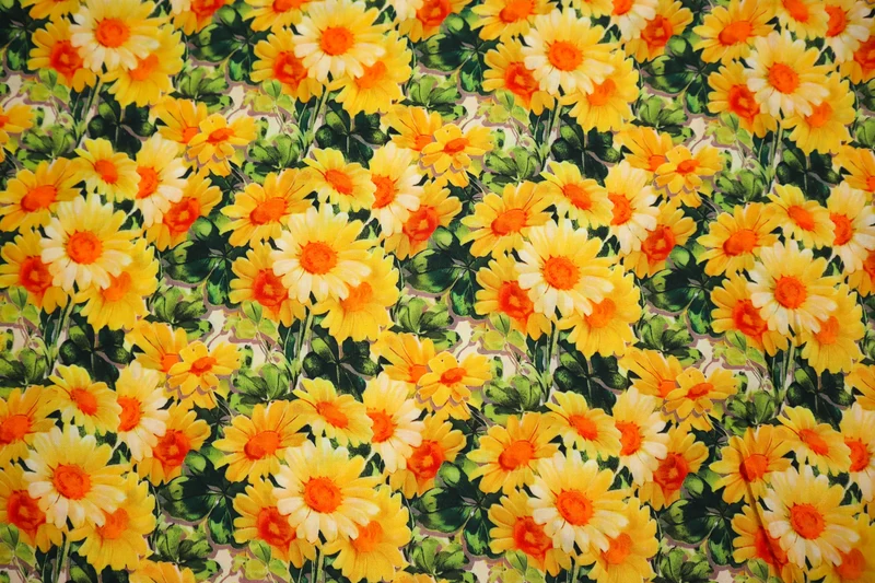 Viskosestoff Blumenwiese SH