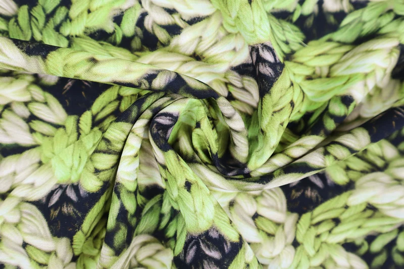 Viskosestoff Digital Knitted Look SH