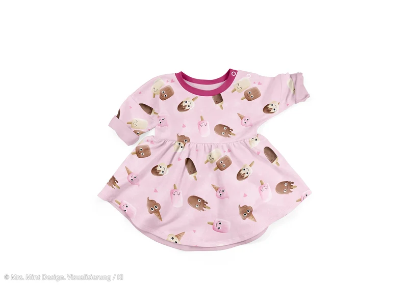 Baumwolljersey Too Cute To Melt by Mrs. Mint Design