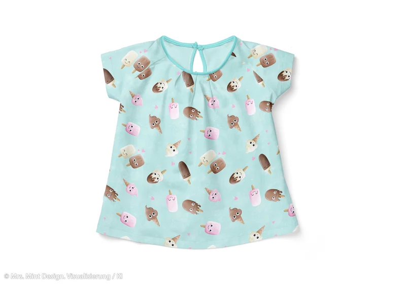 Baumwolljersey Too Cute To Melt by Mrs. Mint Design