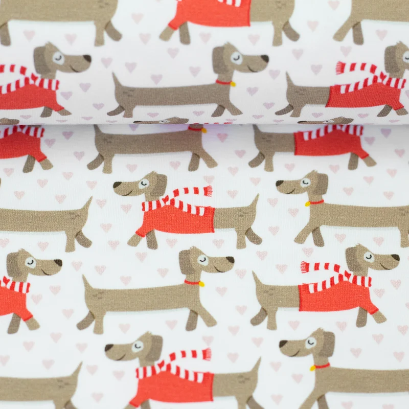 Baumwolljersey Cool Dogs by JaTiJu